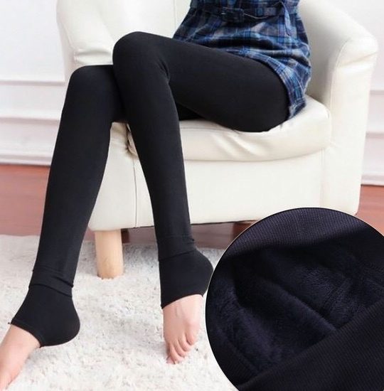 Quần tất bầu lót lông giữ nhiệt cho mẹ bầu