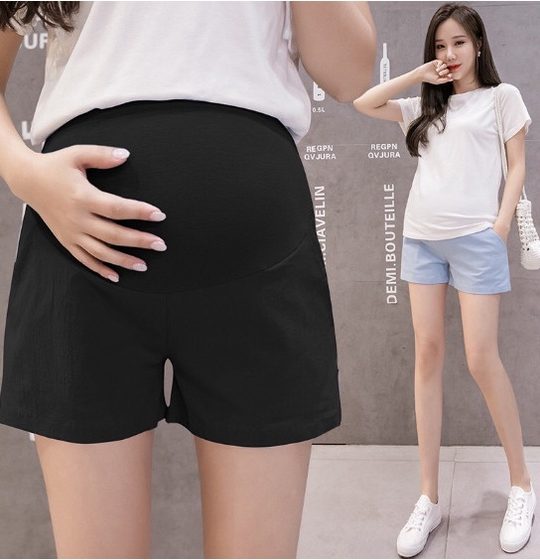 Quần Bầu Sooc Cotton co dãn thoải mái ( có chun chỉnh)