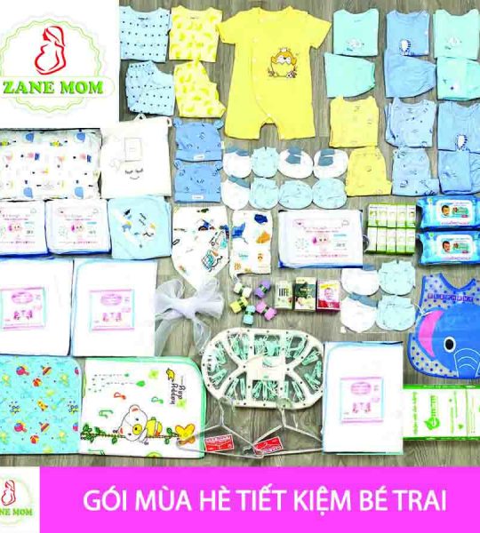 COMBO ĐỒ SƠ SINH MÙA HÈ TIẾT KIỆM CHO BÉ TRAI & BÉ GÁI